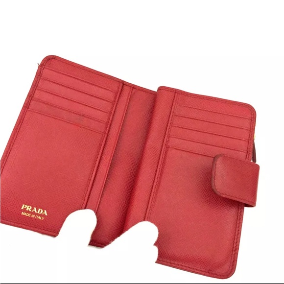 Authentic Prada Saffiano Bifold Wallet - Picture 6 of 8